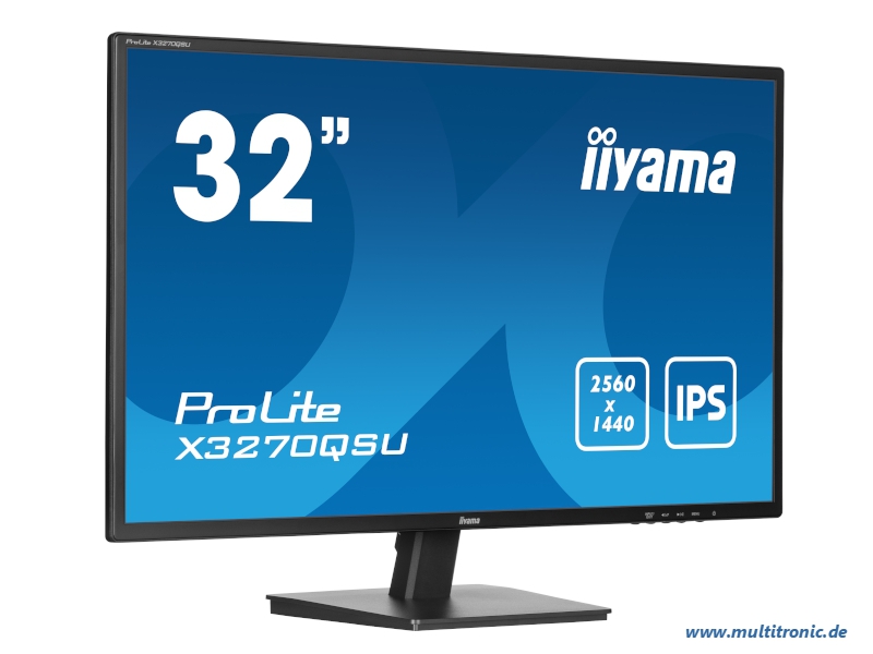 IIYAMA X3270QSU-B1 80cm (31,5") IIYAMA X3270QSU-B1 80cm (31,5")