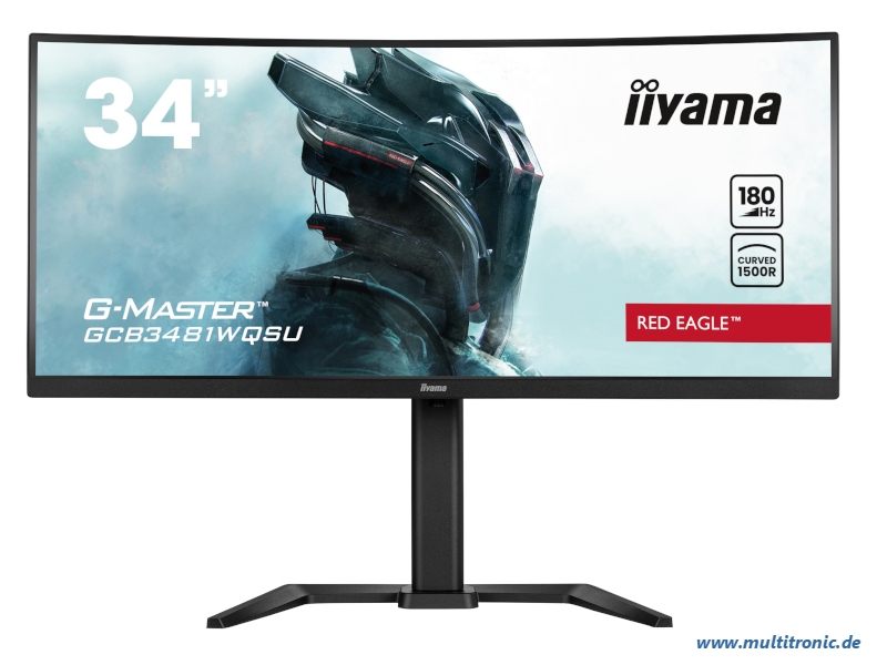 IIYAMA G-Master GCB3481WQSU-B1 Red Eagle 86,4cm (34") IIYAMA G-Master GCB3481WQSU-B1 Red Eagle 86,4cm (34")