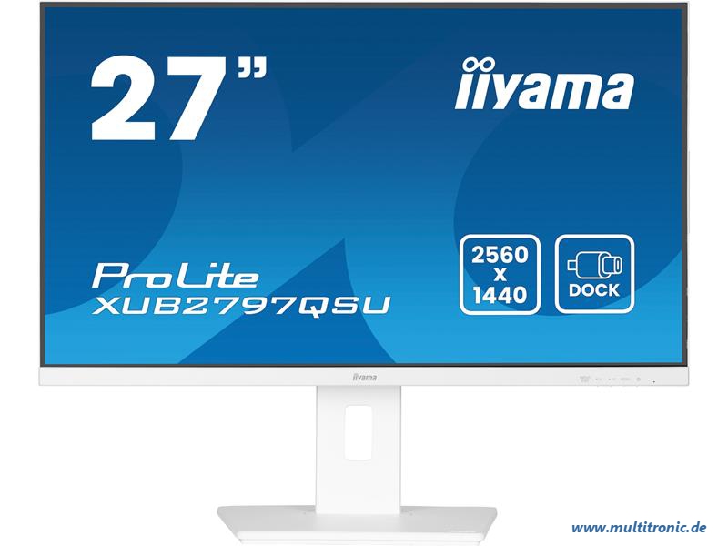 IIYAMA ProLite XUB2797QSU-W2 68,6cm (27") IIYAMA ProLite XUB2797QSU-W2 68,6cm (27")