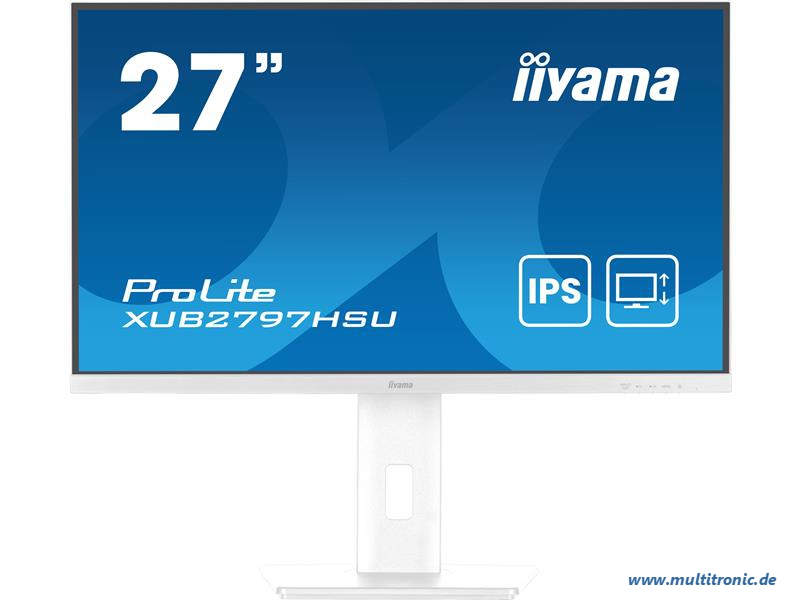 IIYAMA ProLite XUB2797HSU-W2 68,6cm (27") IIYAMA ProLite XUB2797HSU-W2 68,6cm (27")