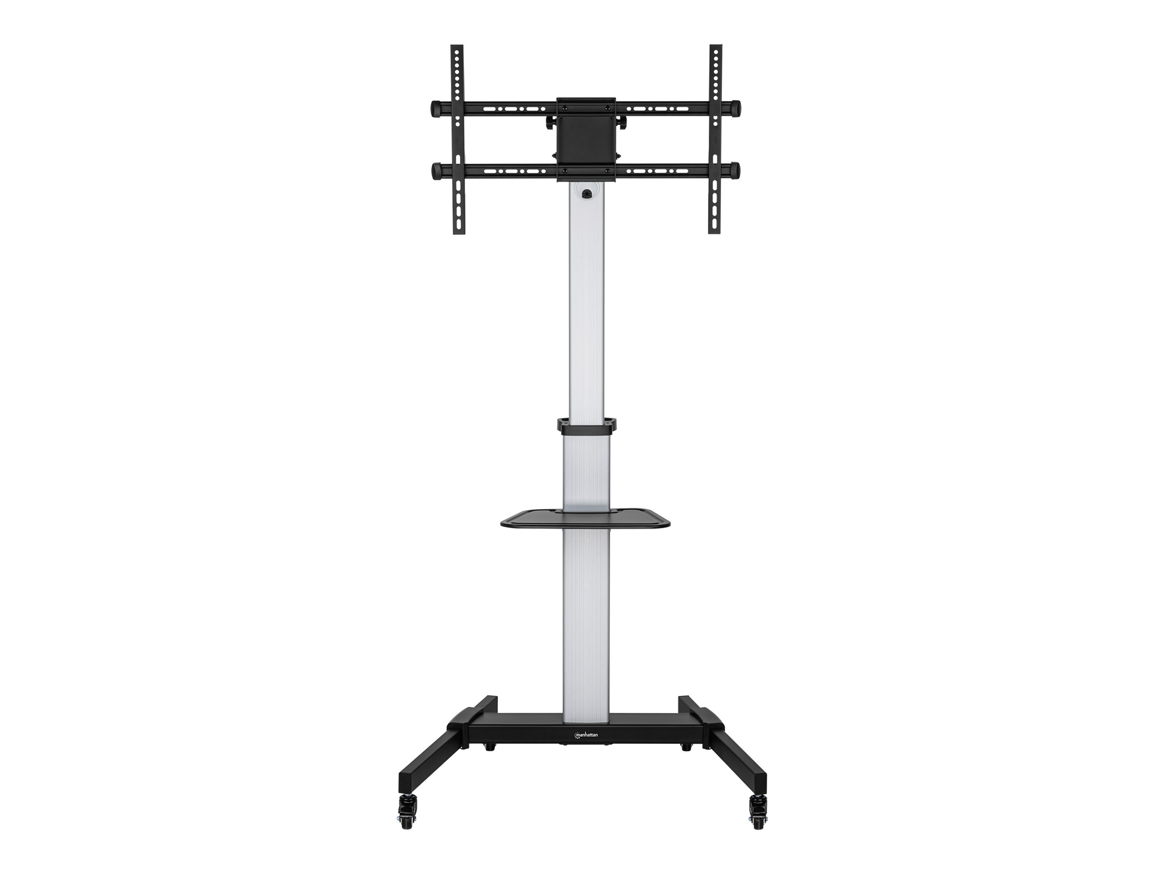 MANHATTAN Aluminium Multimedia TV-Ständer auf Rollen von 93,98 bis 218,44cm 37-