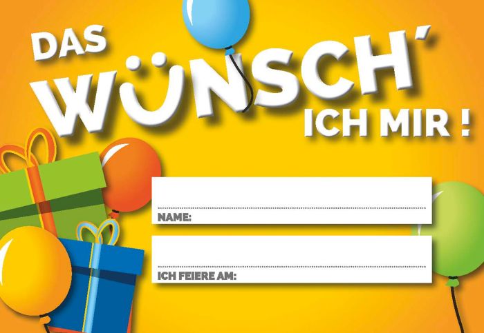 100 Wunschbox-Karten 15,8x11cm 100 Wunschbox-Karten 15,8x11cm