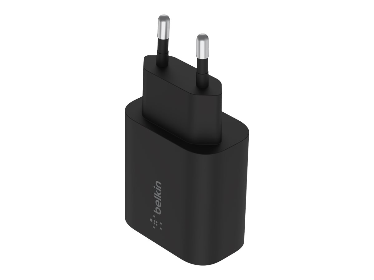 BELKIN 25W USB-C Ladegerät mt Power Delivery BOOST CHARGE blk