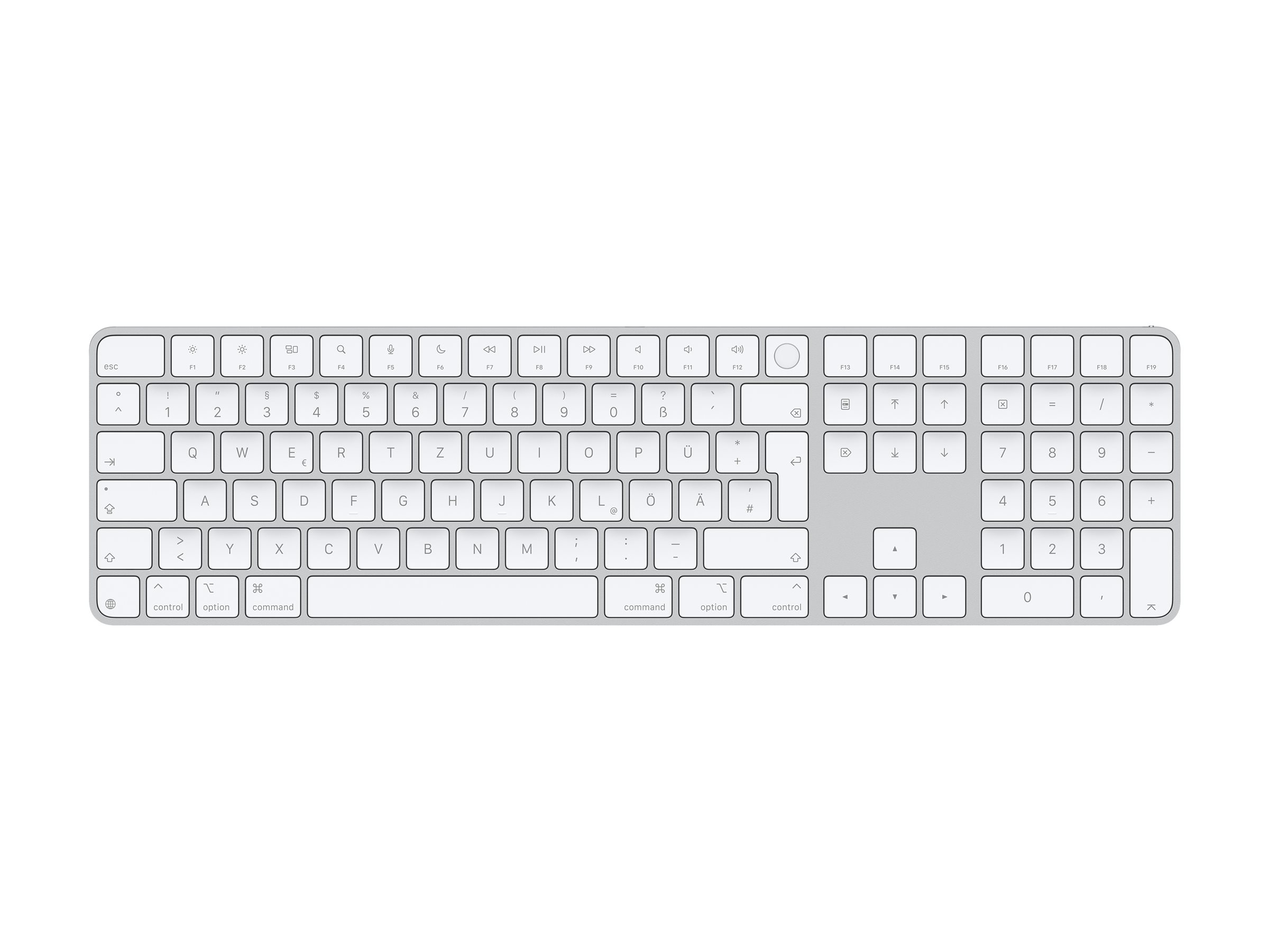 APPLE Magic Keyboard with Touch ID and Numeric Keypad for Mac models with Apple