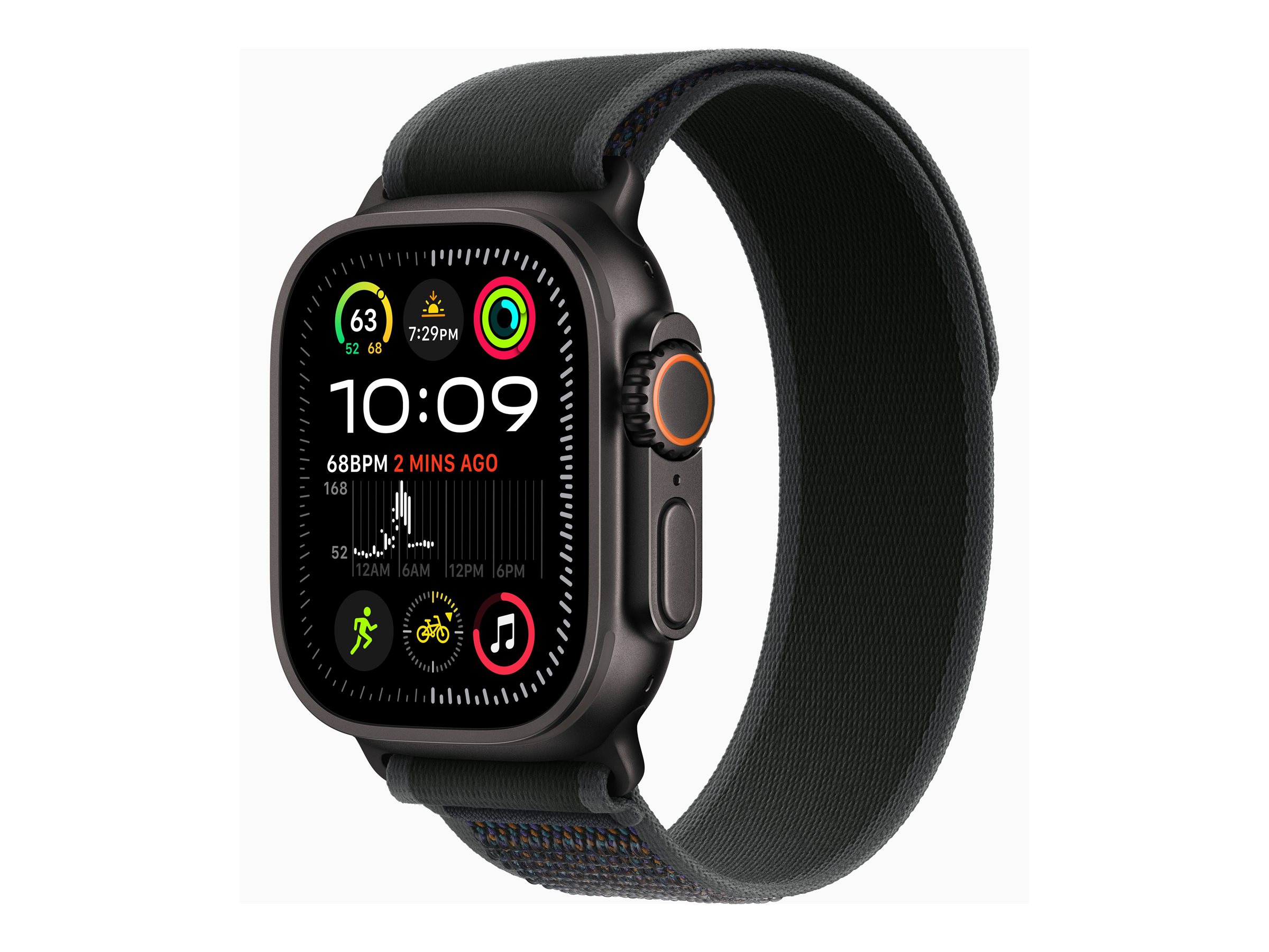 Apple Watch Ultra 2 49 mm (GPS + Cellular) Trail Loop S/M  schwarz