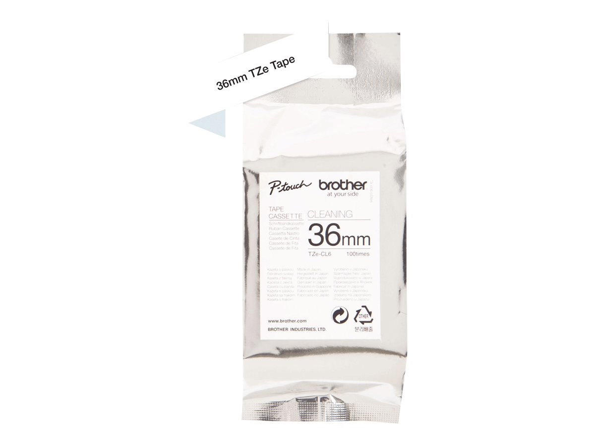 Tape TZECL6 / Reinigungskassette / 36mm