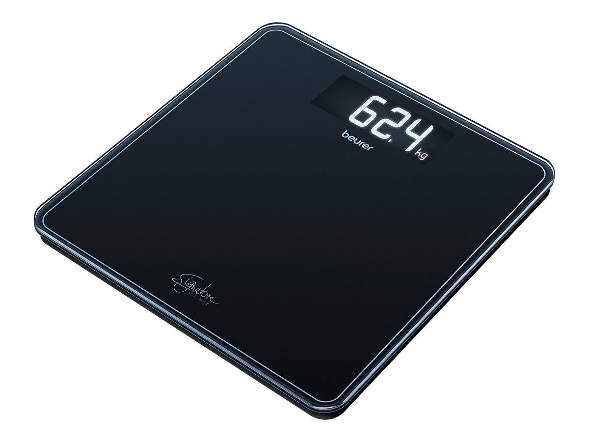 BEURER GS 400 black Glaswaage SignatureLine XL-Display 200kg 735.78
