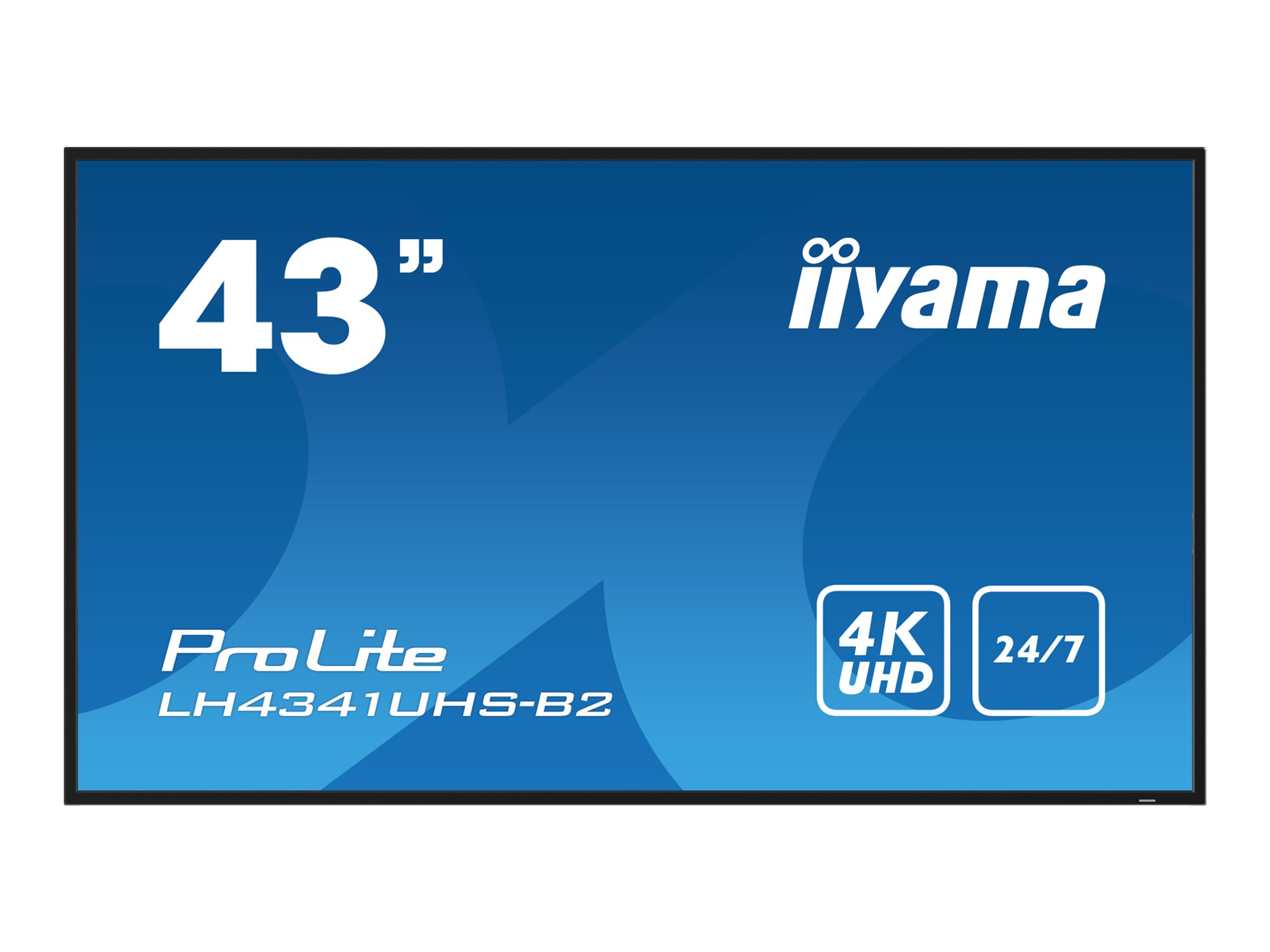 IIYAMA LH4341UHS-B2 109,22cm (43") IIYAMA LH4341UHS-B2 109,22cm (43")