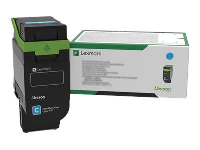 LEXMARK Cyan - original - Box - Tonerpatrone LCCP, LRP