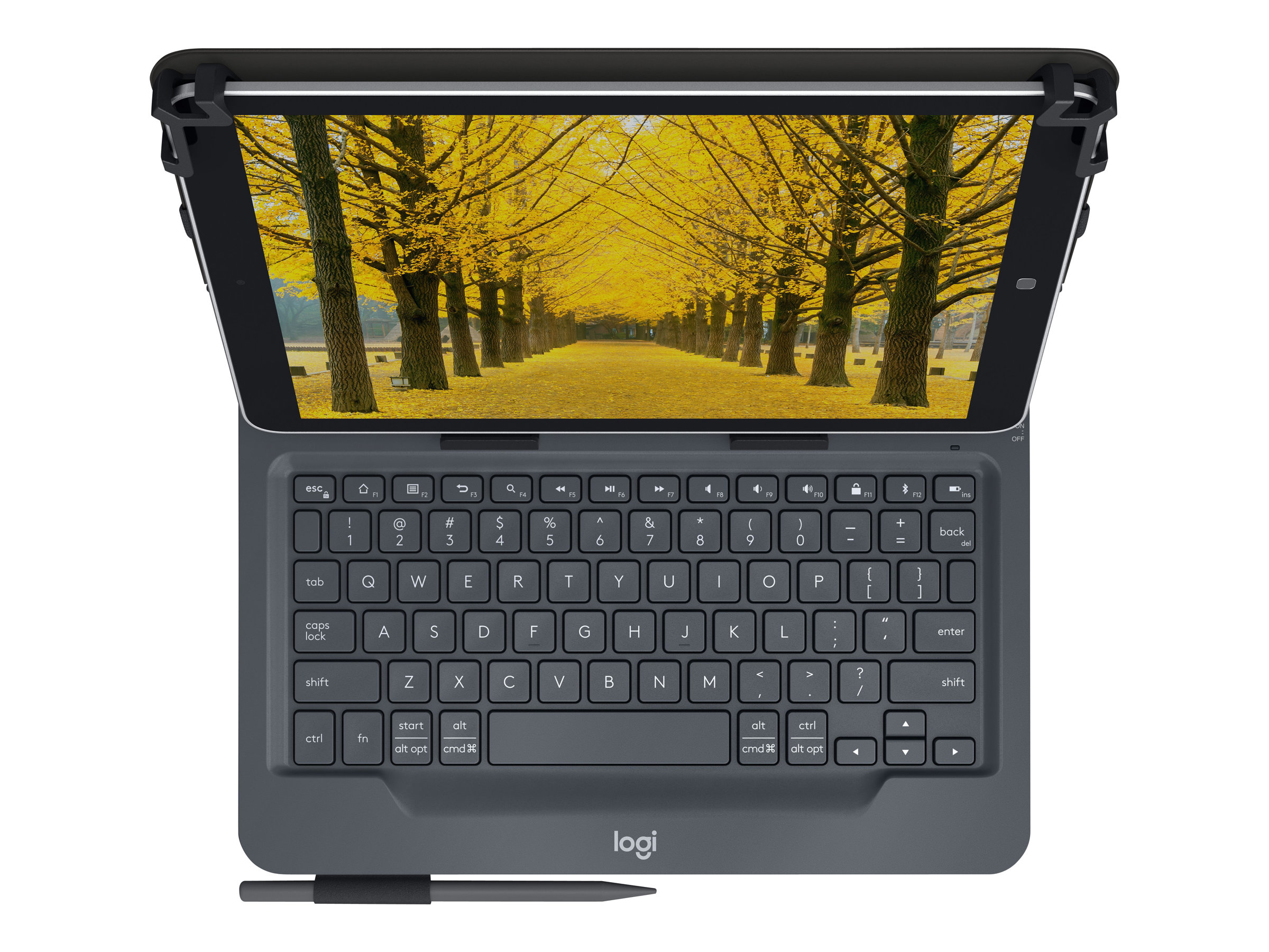 LOGITECH Universal Folio with integrated keyboard for 23 - 25,5cm / 9-10 inch t