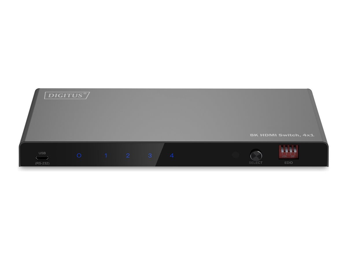 DIGITUS HDMI Switch 4x1 8K/60Hz