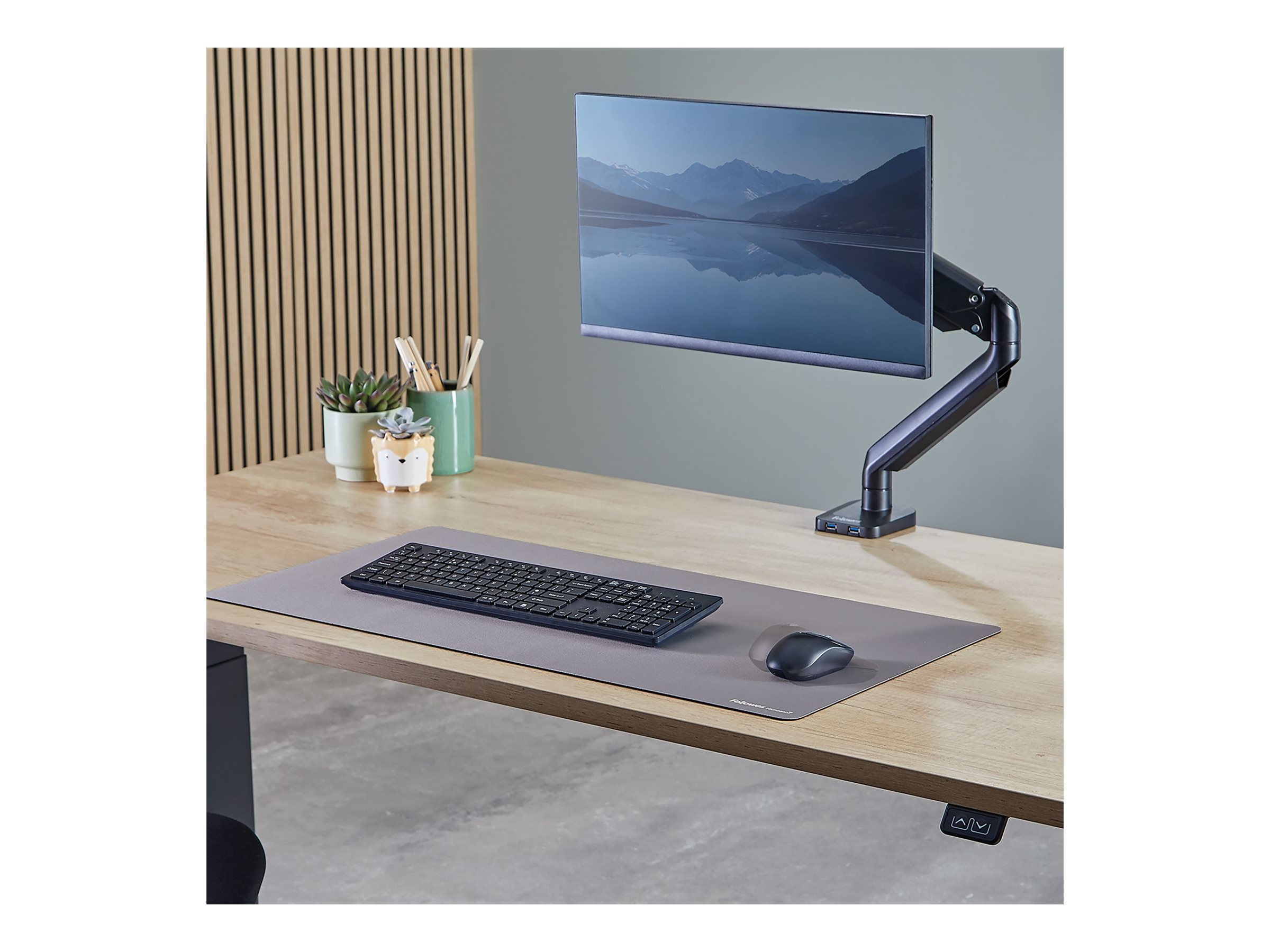 FELLOWES Schreibtischunterlage Breyta 80,00x40,00cm grau