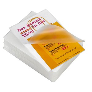 100 GBC Laminierfolien glänzend für A6