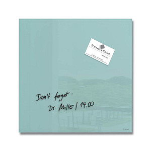 sigel Glas-Magnettafel Artverum, aquamarin, (B)300 mm