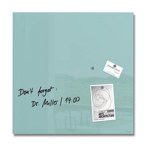 sigel Glas-Magnettafel Artverum, aquamarin, (B)480 mm