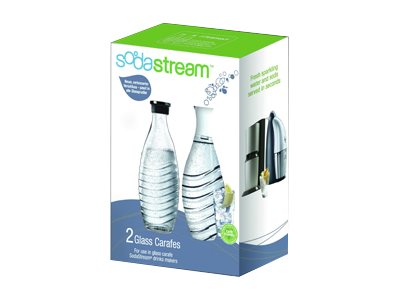 SODASTREAM - Karaffe für Trinkwassersprudler (Packung von 2) (1047200490)