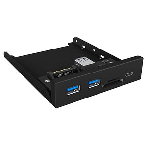 RaidSonic USB-Hub IB-HUB1417-i3 3-fach schwarz