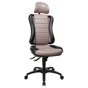 Topstar Bürostuhl Head Point RS, HE300 S103X grau, schwarz, schwarz Stoff