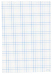 herlitz Flipchart-Block, 20 Blatt, blanko, 680 x 990 mm
