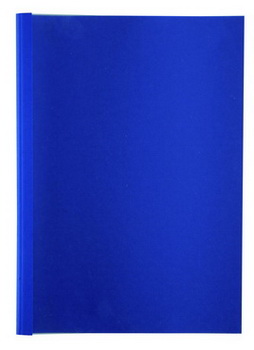 Thermobindemappen leinengeprägt d.blau 8,0 mm - 80 Stück