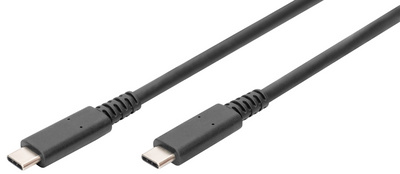 DIGITUS USB 4.0 Anschlusskabel, USB-C - USB-C Stecker, 0,8 m