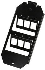 LOGILINK Keystone Bodentankeinsatz f.3x3 Keystone Module,sch