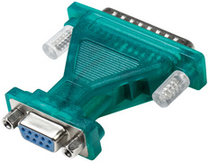 LogiLink USB 2.0 - RS232 9/25 Pol Adapter mit Verlängerungs-