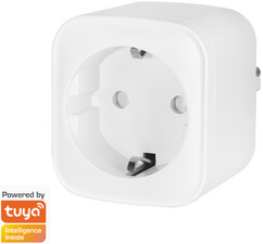 LogiLink Wi-Fi Smart Plug Adapterstecker, 1-fach, weiß