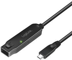 LogiLink USB 3.2 Gen2 Aktives Verlängerungskabel, 5,0 m