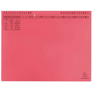 25 Exacompta Hängehefter Exaflex Karton rot 1 x Amtsheftung / kaufmännische Heftung