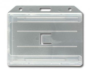 Multi-Kartenhalter bis zu 4 Karten transparent-matt - 100 Stück