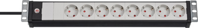 BRENNENSTUHL Premium-Line 19" Steckdosenleiste 8-fach 1,5HE