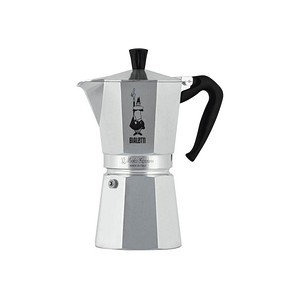 BIALETTI Moka Express 9 Espressokocher silber, 9 Tassen