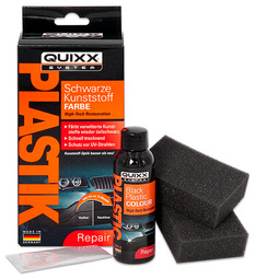 QUIXX Schwarze Kunststoff-Farbe QUIXX Schwarze Kunststoff-Farbe