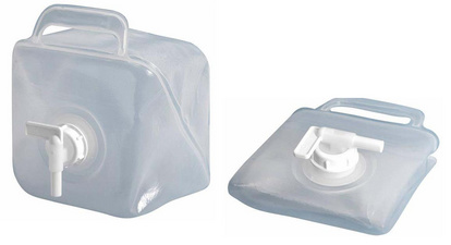 cartrend Wasserkanister mit Zapfhahn, faltbar, 10 Liter cartrend Wasserkanister mit Zapfhahn, faltbar, 10 Liter