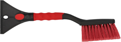 NIGRIN Eiskratzer mit Schneebesen, 400 mm, schwarz / rot