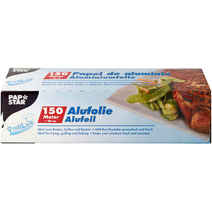 STARPAK Alufolie, Breite: 300 mm, Länge: 150 m, Großrolle