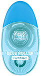 PLUS JAPAN Mini-Kleberoller LE TG-1512, 6 mm x 12 m, blau