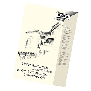 5 folia Skizzenblöcke