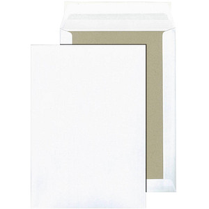 MAILmedia Faltentaschen DIN E4 ohne Fenster braun mit 4,0 cm Falte, 100 St.