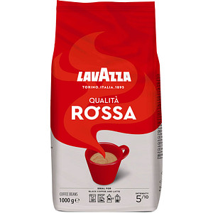 LAVAZZA Qualita Rossa Kaffeebohnen Arabica- und Robustabohnen 1,0 kg