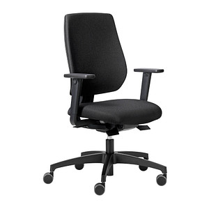Dauphin Bürostuhl speed-o comfort, SP 7639_SLP3 Stoff schwarz