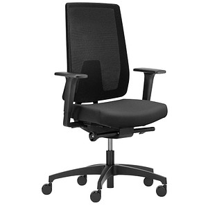 Dauphin Bürostuhl Indeed mesh SLP, ID 7056_SLP Stoff schwarz