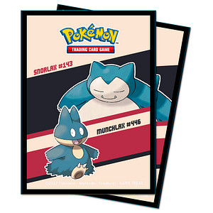AMIGO Sammelkarten-Hüllen Pokémon Snorlax & Munchlax farbsortiert keine Herstellerangabe