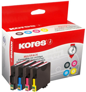 KORES Multi-Pack Tinte für EPSON Stylus SX420W/BX925FWD kompatibel zu OEM-Numme