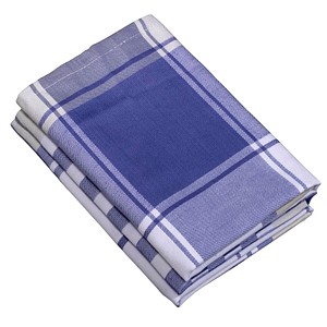 3 Dyckhoff Geschirrtücher blau 50,0 x 70,0 cm