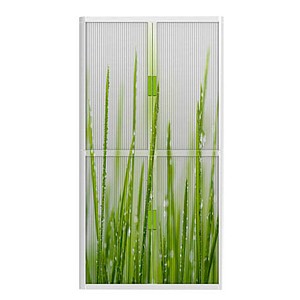 PAPERFLOW Rollladenschrank  Gras3 Fachböden 110,0 x 41,5 x 204,0 cm