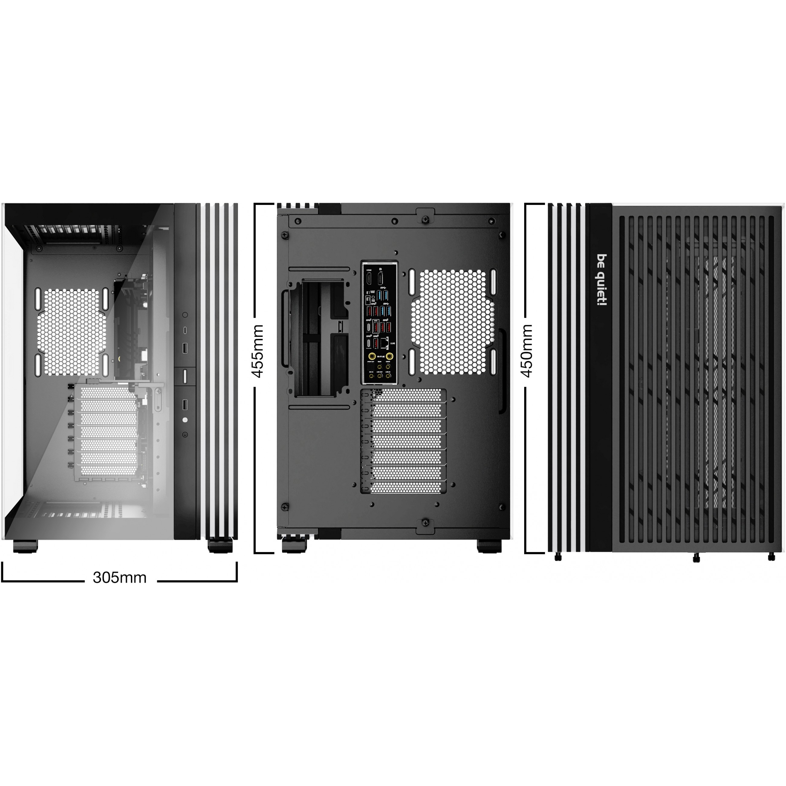 BE QUIET ! Light Base 600 DX black schwarz (BGW65)