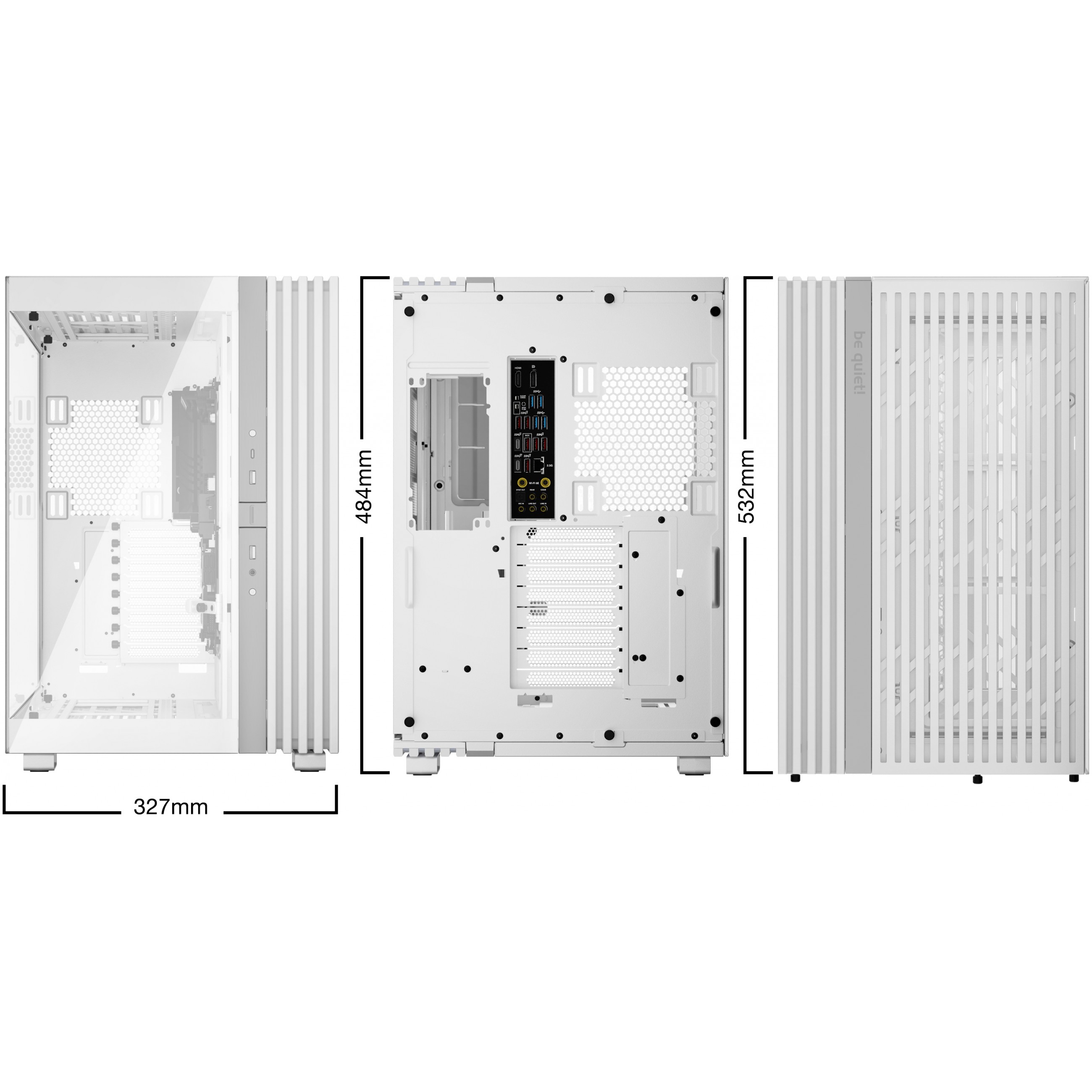 BE QUIET ! Light Base 900 DX white (BGW70)