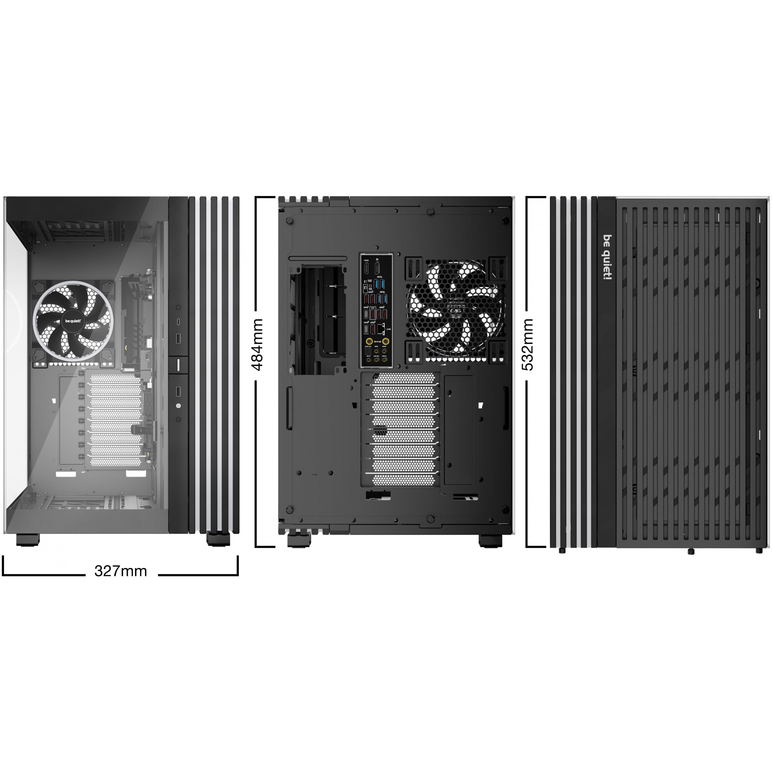 BE QUIET ! Light Base 900 FX black (BGW71)